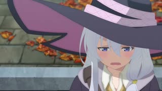 魔女の旅々 09話で広場のベンチに座ったままで何もしなかったイレイナさん
