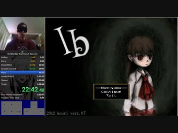 目隠しRTA イヴ (ib) - any% in 16:01 Blindfolded Speedrun