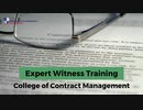 Expert Witness Training