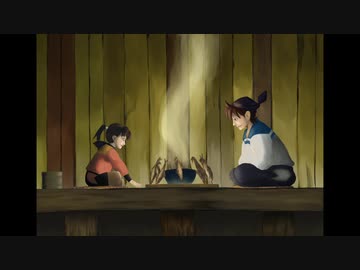忍たま乱太郎 土井先生ときり丸の段 イラストメイキング Nicozon