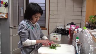 【料理】収穫した大根でおつけもの作りをするあい❤自分で作った物は最高ですwww