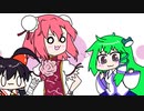 【東方手書きショート】ブチギレ!！れいむちゃん☆1709
