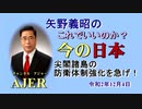 「尖閣諸島の防衛体制強化を急げ」矢野義昭 AJER2020.12.4(1)