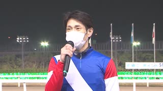 第66回クイーン賞 勝利騎手インタビュー