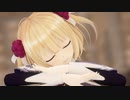 【MMD花騎士】スノードロップが可愛く「Booo!」