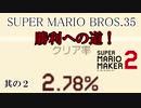 SUPER MARIO BROS.35　勝利への道　其の２【スーパーマリオメーカー２】