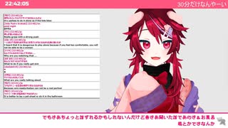 おしっこ我慢した状態から2時間近く配信するキメラのぶーこさん