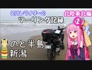 【ボイロ車載】こけしライダーのツーリング記録《北陸東北編②》能登、新潟、北上、ウニ。【400X】