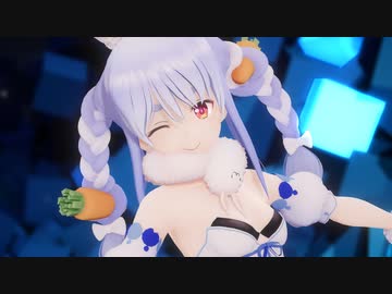 【MMDホロライブ】兎田ぺこらが歌って踊る「白金ディスコ」【祝100万人】