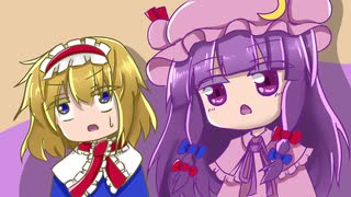【第12回東方ニコ童祭Ex】東方直感四コマ録7！【東方手書き劇場】