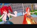 【MMD】onlymyrailgun【重音テト　波音リツ】