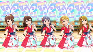 【ミリシタ】閃光☆HANABI団(奈緒・美奈子・紗代子・のり子・海美)「Glow Map」【ソロMV(編集版)】