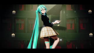 【MMD】 制服ミクさんで乙女解剖【YYB式改変初音ミク】