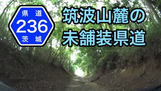 【県道全線走破】茨城県道236号筑波公園永井線 アコードユーロRドライブ【険道】【ゆっくり解説付き】