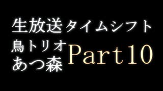 鳥トリオあつ森コラボタイムシフトPart10