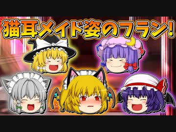 ゆっくり茶番 猫耳メイドになったフラン Nicozon