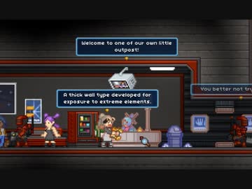 【Starbound】ささらとあかりの水圧破砕銀河探索記録27【Frackin’universe】