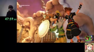 目隠しRTA キングダムハーツ3 Olymp% in 1:03:32 Blindfolded Speedrun