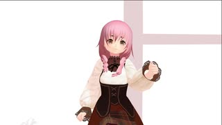 【MMD】とんちゃんでハロ/ハワユー【Vroid】