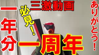【一周年】激励仮面の三激動画一年分をどーんとお届け！【必見】