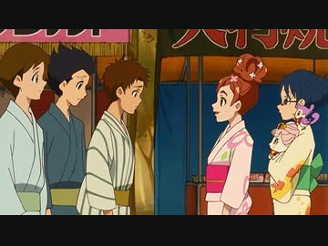 Go！プリンセスプリキュア　第27話　ガンバレゆうき！応援ひびく夏祭り！