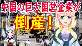 中国の総資産3.2兆円の国営企業が倒産！【世界の〇〇にゅーす】