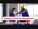 RIDDOR Stand For