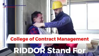 RIDDOR Stand For