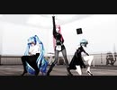 【MMD】妄想疾患■ガール（Ｂエディション）／妄想女子が大人ミクと戯れる！！