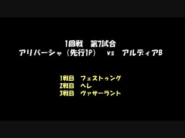 アークザラッドモンスターゲームワールドカップ　part16（解説無版）　1回戦　第七試合