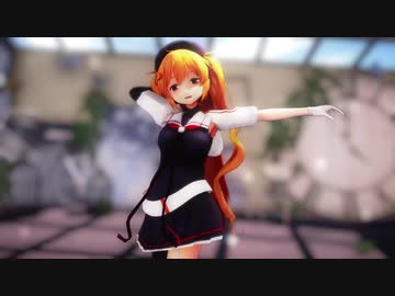 【MMD艦これ】 ぽんぷ長式村雨でサイバーサンダーサイダー ver2 【Ray-MMD/1080p/60fps】