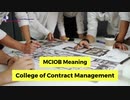 MCIOB Meaning