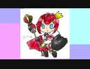 【ツイステ】お絵かきメイキング【リドル】