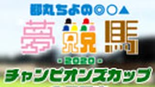 都丸ちよの夢競馬2020 会員限定【予想：チャンピオンズカップ】