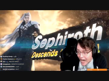 海外の反応【スマブラSP】rogersbaseの新DLC「セフィロス」参戦!!!!PV反応【大乱闘スマッシュブラザースSPECIAL 】