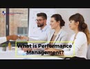 What is performance management