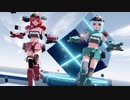 【MMD】らぶ式Rouge・Mintで『[A]ddiction』1080p