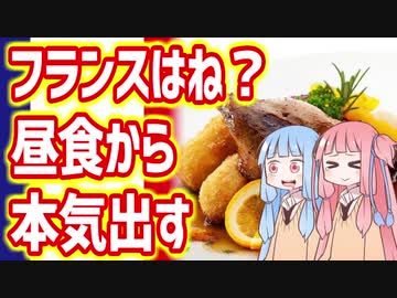 幼稚園でフルコース!?  フランスの昼食７選