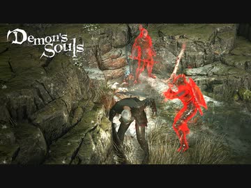 黒ファントムと黒サツキを同時に捌いていく玄人【PS5版デモンズソウル】Part14