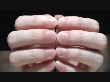 ASMR 雑な爪の心地いい音
