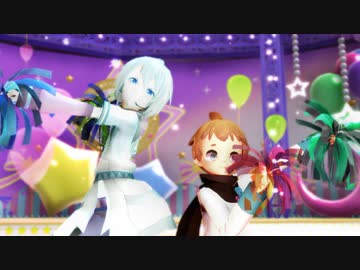 【つるばみ＆継音ライ】ポジティブ☆ダンスタイム