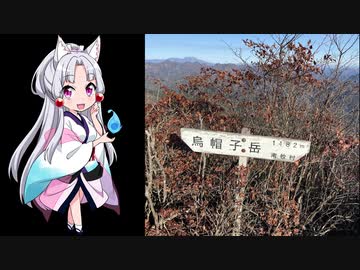 【リアル登山アタック】群馬百名山・烏帽子岳に登りました。【東北イタコ】【RTA】