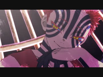 【鬼滅のMMD】銀 / 猫【猗窩座】