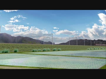 【MMD鉄道】EF58お召し機の離合