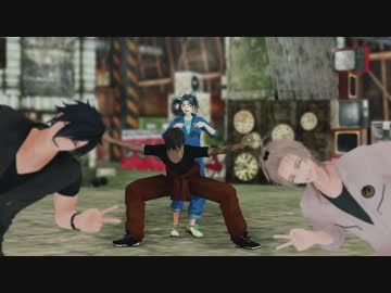 【MMD刀剣乱舞】伊達組でcLickcRack（お着換えあり）【モーショントレース】【MMD-PVF7】