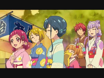 HUGっと！プリキュア　第25話　夏祭りと花火とハリーのヒミツ