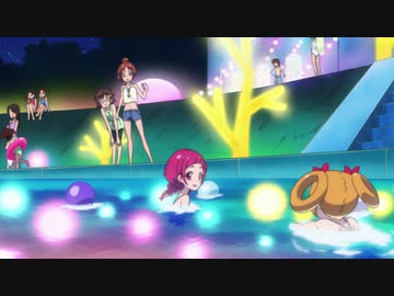 HUGっと！プリキュア　第24話　元気スプラッシュ！魅惑のナイトプール！