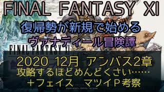 Ff11 2020 12月アンバス２章 攻略するほどめんどくさい フェイス マツイｐ考察 ニコニコ動画