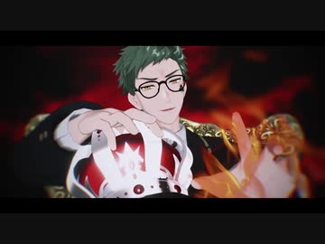【MMDツイステ】KING 【トレイ・クローバー】