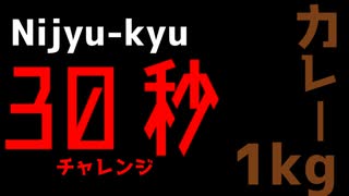 【早食い】Nijyu-kyuカレー1kgチャレンジ【おまけがメイン】